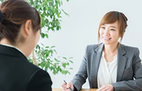 弊社まで来社される方は、スタッフが直接対応!
